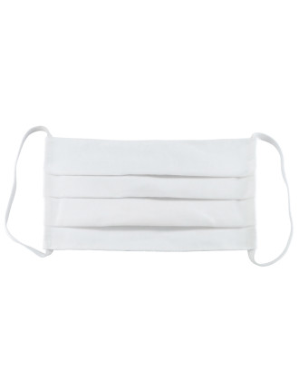 Μάσκα προστασίας βαμβακερή TMV-0033, επαναχρησιμοποιούμενη, λευκή, 3τμχ Μάσκα προστασίας βαμβακερή TMV-0033, επαναχρησιμοποιούμενη, λευκή, 3τμχ