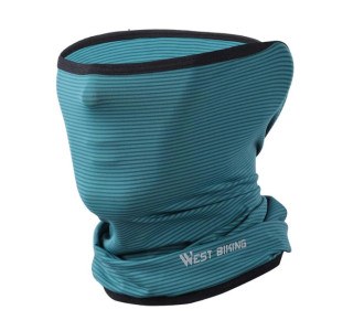 WEST BIKING αθλητικό περιλαίμιο TMV-0038, καλοκαιρινό, διαπνέων, πετρόλ WEST BIKING αθλητικό περιλαίμιο TMV-0038, καλοκαιρινό, διαπνέων, πετρόλ