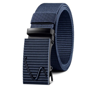 Ζώνη στρατιωτικού τύπου TMV-0058, ρυθμιζόμενη, 3.8 x 120cm, μπλε