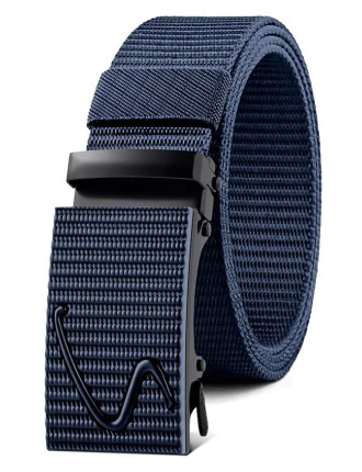 Ζώνη στρατιωτικού τύπου TMV-0058, ρυθμιζόμενη, 3.8 x 120cm, μπλε