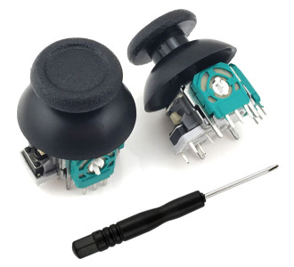 3D Analog joystick TOOL-0038 για χειριστήριο PS4, μαύρο, 2τμχ 3D Analog joystick TOOL-0038 για χειριστήριο PS4, μαύρο, 2τμχ