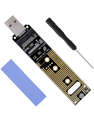 POWERTECH Converter M.2 Key M NVMe σε USB 3.1 Gen 2 TOOL-0045 POWERTECH Converter M.2 Key M NVMe σε USB 3.1 Gen 2 TOOL-0045