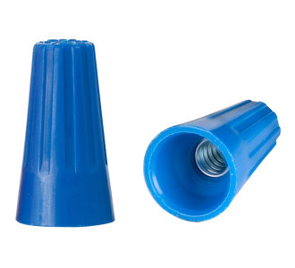 Σύνδεσμος καλωδίου twist-on P2 TOOL-0083, Φ9.9mmx17.7mm, μπλε, 25τμχ