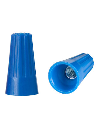 Σύνδεσμος καλωδίου twist-on P2 TOOL-0083, Φ9.9mmx17.7mm, μπλε, 25τμχ
