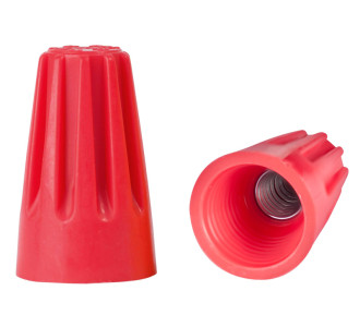 Σύνδεσμος καλωδίου twist-on P1 TOOL-0085, Φ8.6mmx15.2mm, κόκκινος, 25τμχ