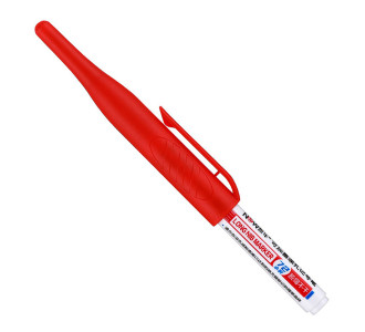 Μαρκαδόρος TOOL-0092 με μακριά μύτη, 32mm, κόκκινος