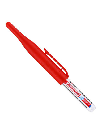 Μαρκαδόρος TOOL-0092 με μακριά μύτη, 32mm, κόκκινος