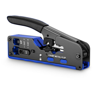 Πρέσα ακροδεκτών TOOL-0093 για καλώδια δικτύου RJ12/6P & RJ45/8P Πρέσα ακροδεκτών TOOL-0093 για καλώδια δικτύου RJ12/6P & RJ45/8P