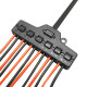 Splitter block TOOL-0095 για LED καλωδιοταινίες, 6-port, μαύρο Splitter block TOOL-0095 για LED καλωδιοταινίες, 6-port, μαύρο