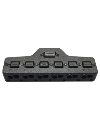 Splitter block TOOL-0095 για LED καλωδιοταινίες, 6-port, μαύρο Splitter block TOOL-0095 για LED καλωδιοταινίες, 6-port, μαύρο