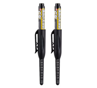 Ανεξίτηλος μαρκαδόρος σημαδέματος TOOL-0098 με μακριά μύτη, 45mm, μαύρος, 2τμχ