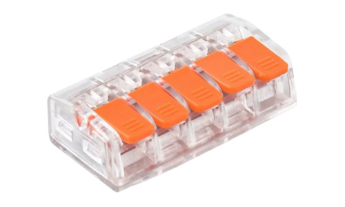 POWERTECH κλέμα σύνδεσης καλωδίων TOOL-0102, 5pin, 10τμχ