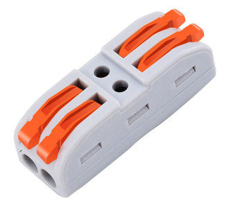 POWERTECH κλέμα σύνδεσης καλωδίων TOOL-0103, 2pin προς 2pin, 10τμχ