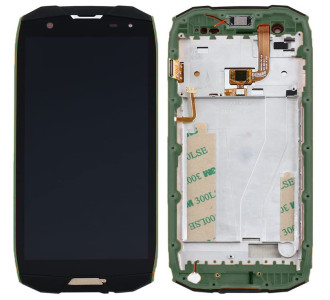 OUKITEL LCD & Touch Panel για OUKITEL WP5000, μαύρη