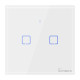 SONOFF smart διακόπτης ΤΧ-T2EU2C, αφής, Wi-Fi, διπλός, λευκός SONOFF smart διακόπτης ΤΧ-T2EU2C, αφής, Wi-Fi, διπλός, λευκός