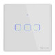 SONOFF smart διακόπτης ΤΧ-T2EU3C, αφής, Wi-Fi, τριπλός, λευκός