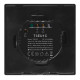 SONOFF smart διακόπτης ΤΧ-T3EU1C, αφής, Wi-Fi, μονός, μαύρος