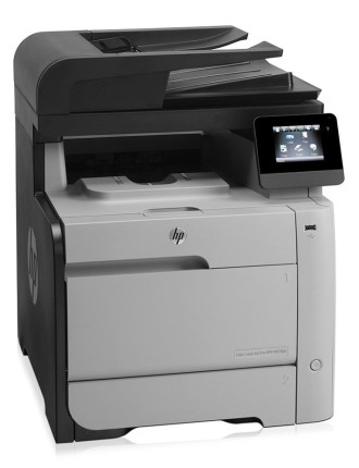 HP used Εκτυπωτής LaserJet M476dn, Color, MFP, με toner