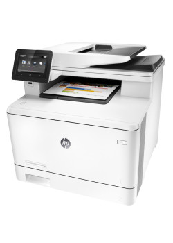 HP used εκτυπωτής LaserJet Pro M477fdw, color, MFP, WiFi, με toner