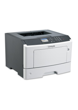 LEXMARK used Printer MS417dn, laser, monochrome, με toner & drum