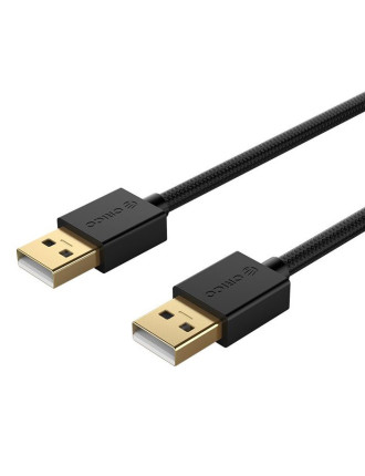 ORICO καλώδιο USB 2.0 U2-AA02, 480Mbps, 1.5m, μαύρο ORICO καλώδιο USB 2.0 U2-AA02, 480Mbps, 1.5m, μαύρο