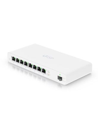 UBIQUITI router UISP-R, 8x Gigabit Ethernet Θύρες, 1000Mbps, PoE 30W
