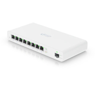 UBIQUITI Switch UISP, 8-Port Gigabit, 10/100/1000 Mbps, PoE