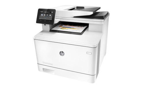 HP used εκτυπωτής LaserJet Pro M477fdw, color, MFP, WiFi, χωρίς toner