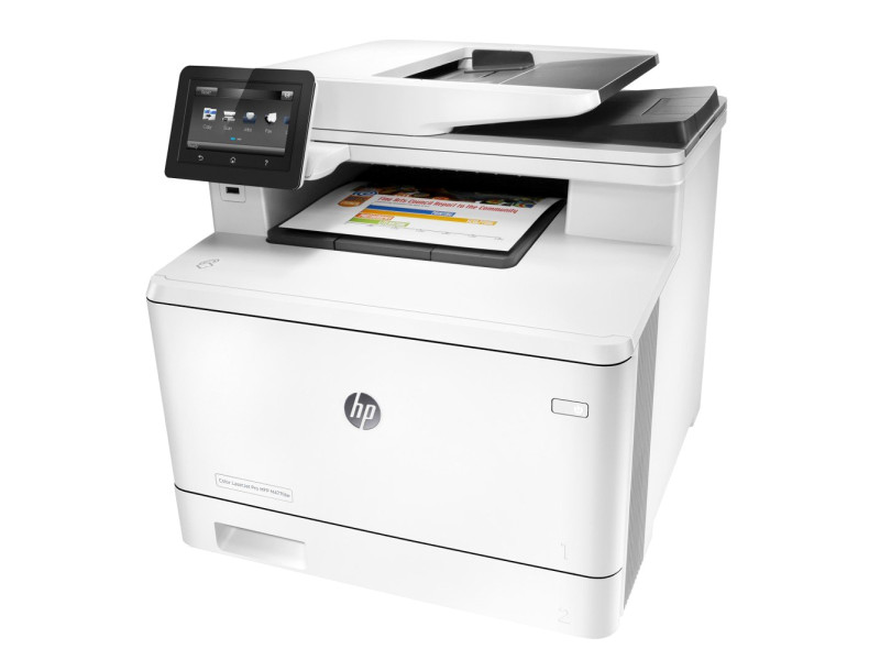 HP used εκτυπωτής LaserJet Pro M477fdw, color, MFP, WiFi, χωρίς toner