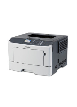 LEXMARK used Printer MS415dn, laser, monochrome, low toner