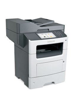 LEXMARK used MFP Printer MX611DHE, laser, mono, low toner/drum