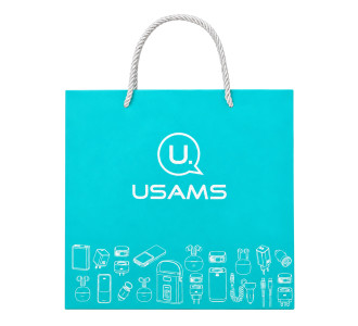 USAMS τσάντα CT-BAG, 32x29.5cm, γαλάζια USAMS τσάντα CT-BAG, 32x29.5cm, γαλάζια