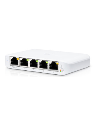 UBIQUITI UniFi Switch USW-Flex-Mini, 5-Port Gigabit, 10/100/1000 Mbps