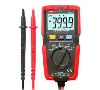UNI-T μίνι ψηφιακό πολύμετρο UT125C, 600V AC/DC, NCV