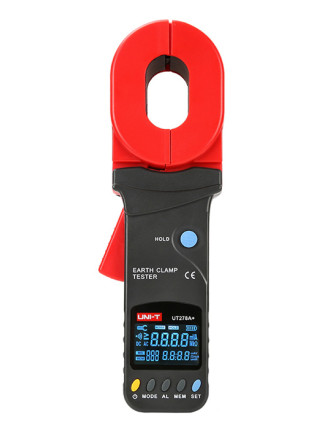 UNI-T αμπεροτσιμπίδα/μετρητής γείωσης UT278A+, έως 1200Ω, 20A