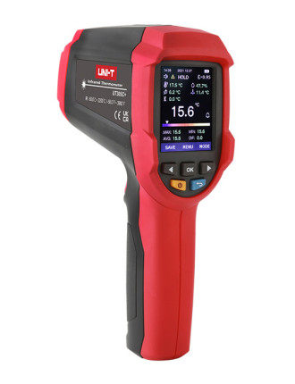 UNI-T θερμόμετρο υπερύθρων UT305C+ με αισθητήρα K, -50 °C έως 2200 °C UNI-T θερμόμετρο υπερύθρων UT305C+ με αισθητήρα K, -50 °C έως 2200 °C