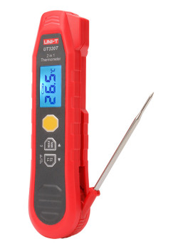 UNI-T ψηφιακό θερμόμετρο 2 in 1 UT320T, -40~300 °C, IP54