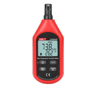 UNI-T ψηφιακό θερμόμετρο & υγρασιόμετρο UT333BT, Bluetooth UNI-T ψηφιακό θερμόμετρο & υγρασιόμετρο UT333BT, Bluetooth