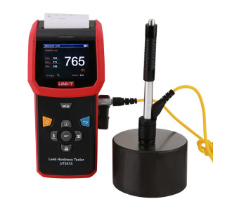 UNI-T ψηφιακός ελεγκτής σκληρότητας Leeb UT347A, με θερμική εκτύπωση