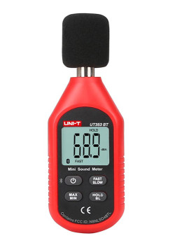 UNI-T ψηφιακό ντεσιμπελόμετρο UT353BT, 30-130dB, Bluetooth