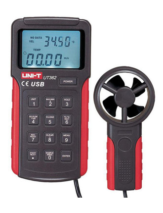 UNI-T ανεμόμετρο UT362, με οθόνη