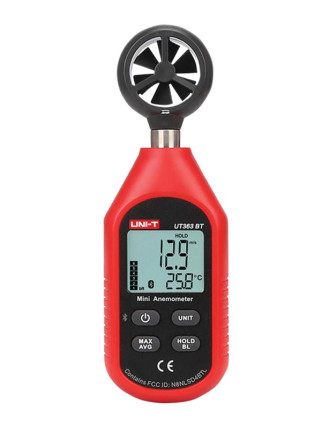 UNI-T ψηφιακό ανεμόμετρο UT363BT, 0-30m/s, Bluetooth
