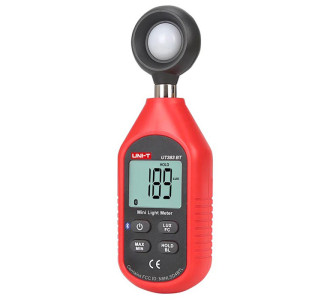 UNI-T φωτόμετρο UT383BT με εύρος μέτρησης έως 199900 Lux, Bluetooth UNI-T φωτόμετρο UT383BT με εύρος μέτρησης έως 199900 Lux, Bluetooth