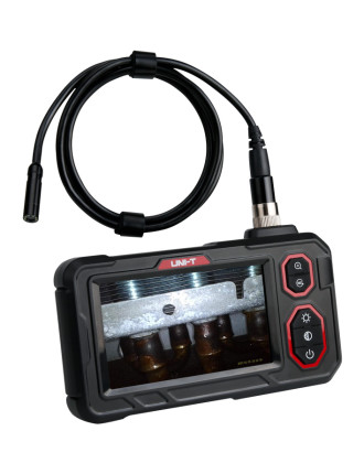 UNI-T ενδοσκοπική κάμερα UT667 με οθόνη απεικόνισης, LED, 1m, IP67