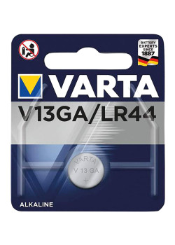 VARTA αλκαλική μπαταρία LR44, 1.5V, 1τμχ