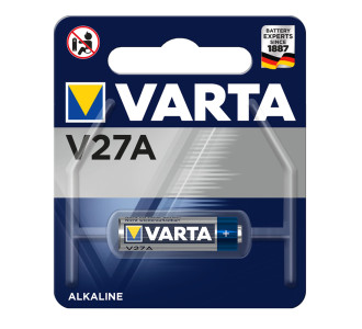 VARTA αλκαλική μπαταρία LR27A, 12V, 1τμχ VARTA αλκαλική μπαταρία LR27A, 12V, 1τμχ