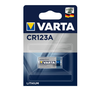 VARTA μπαταρία λιθίου CR123A, 3V, 1τμχ