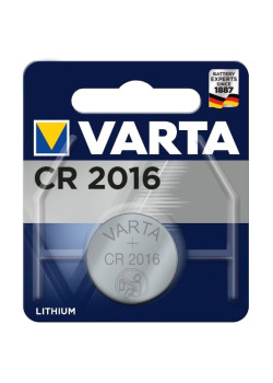 VARTA μπαταρία λιθίου CR2016, 3V, 1τμχ