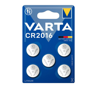 VARTA μπαταρία λιθίου CR2016, 3V, 5τμχ