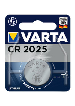 VARTA μπαταρία λιθίου CR2025, 3V, 1τμχ